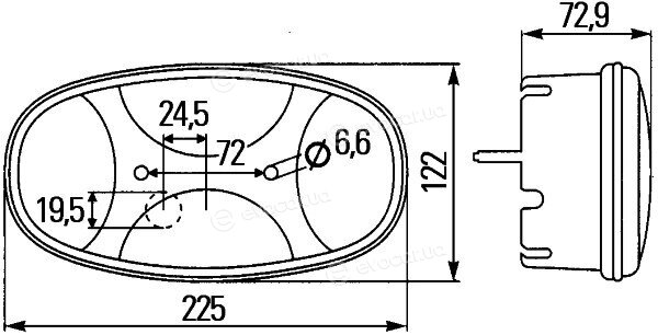 Hella 2VP 343 640-041