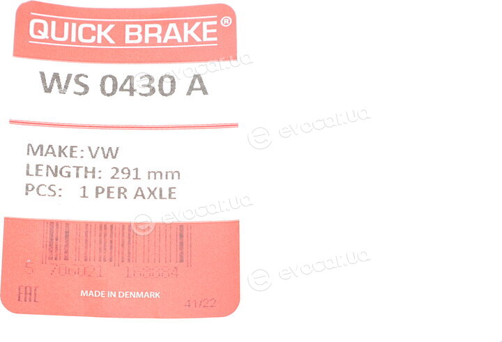 Kawe / Quick Brake WS 0430 A