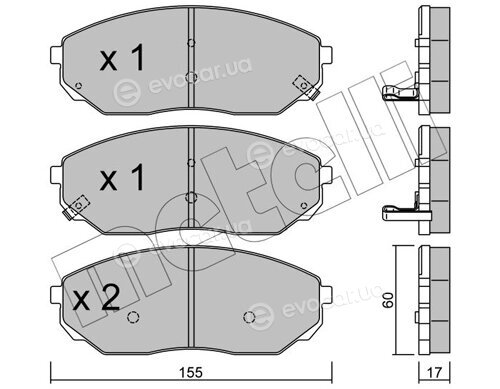 Metelli 22-0515-0