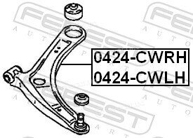 Febest 0424-CWLH