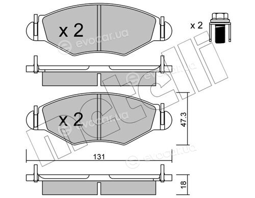 Metelli 22-0254-0