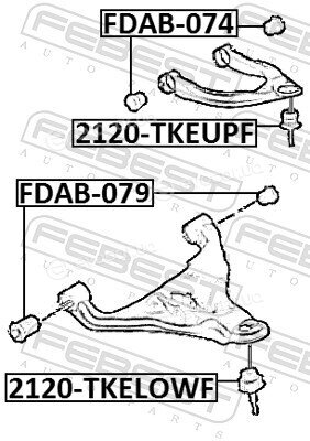 Febest 2120-TKEUPF