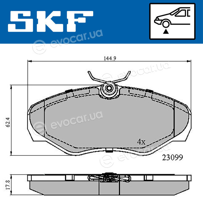 SKF VKBP 80034