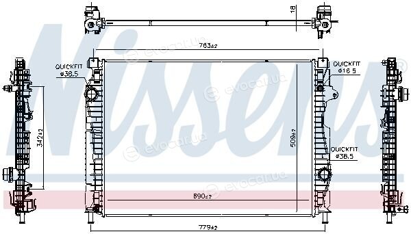 Nissens 607254