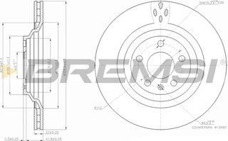 Bremsi CD7240V