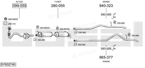 Bosal SYS02745