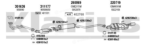 Klarius 391160E