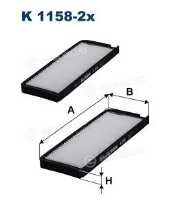 Filtron K 1158-2x