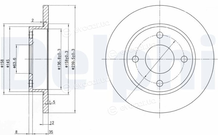 Delphi BG3055