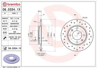 Brembo 08.5334.1X