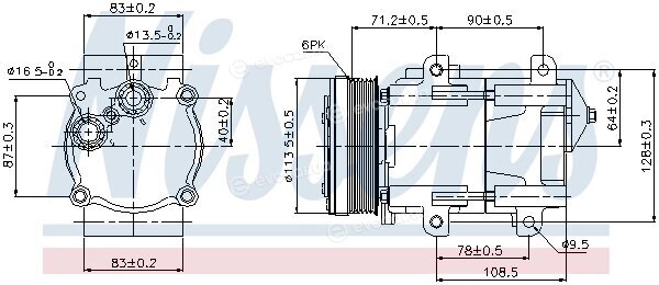 Nissens 89046