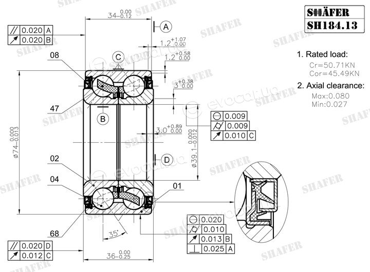 Shafer SH184.13