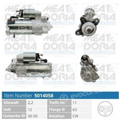 Meat & Doria 5014058