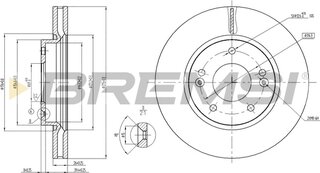 Bremsi CD8004V