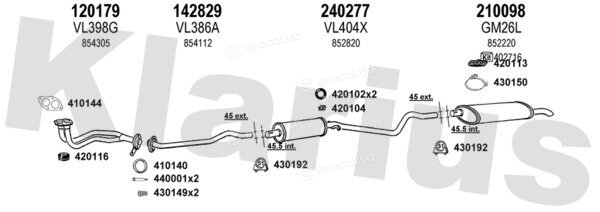 Klarius 390252E