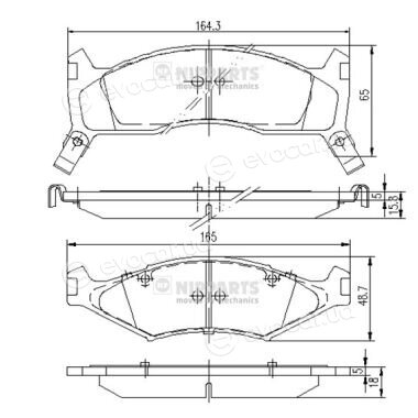 Nipparts J3600302