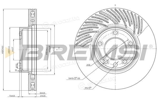 Bremsi CD7591VLS