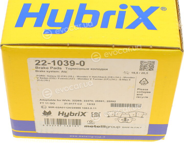 Metelli 22-1039-0