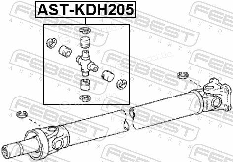 Febest AST-KDH205