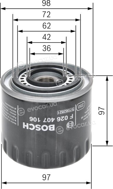 Bosch F 026 407 106