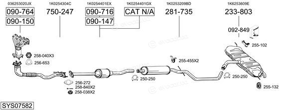 Bosal SYS07582