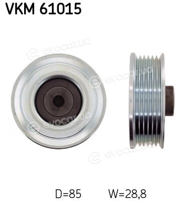 SKF VKM 61015