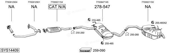 Bosal SYS14409