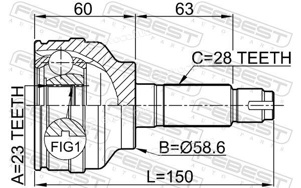 Febest 0510-049