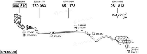 Bosal SYS05330