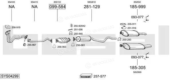 Bosal SYS04299