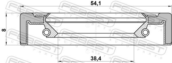 Febest 95GCY-40540808X