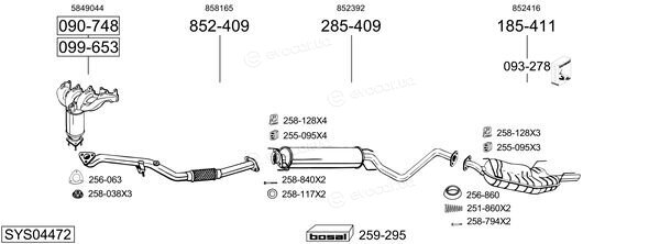 Bosal SYS04472