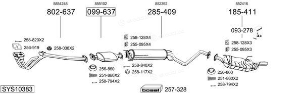 Bosal SYS10383