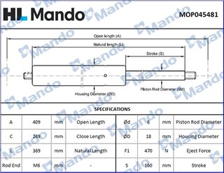 Mando MOP045481