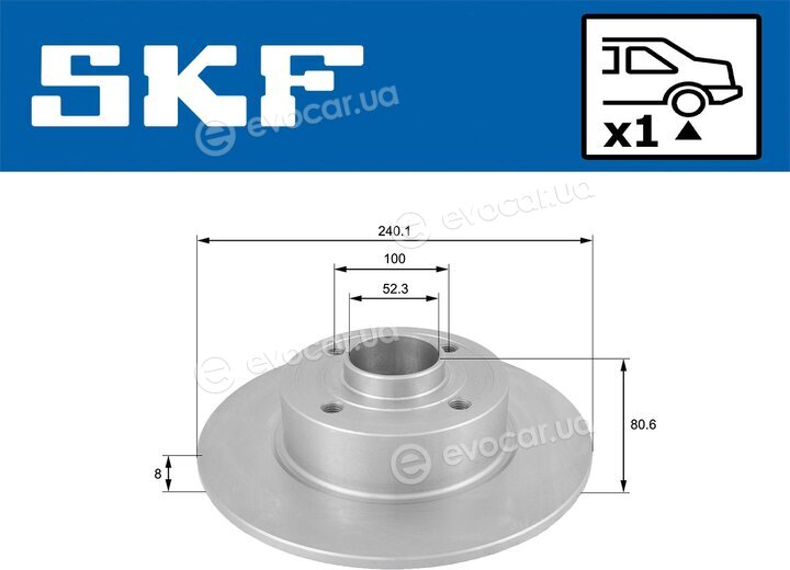 SKF VKBD 91074 S1