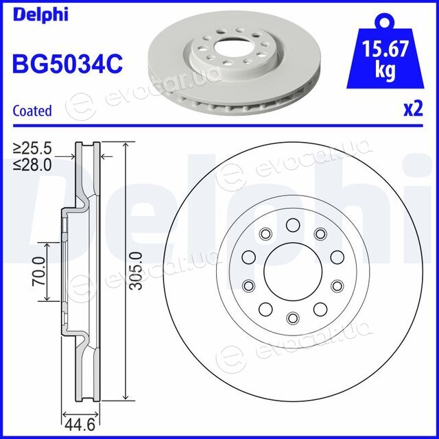 Delphi BG5034C