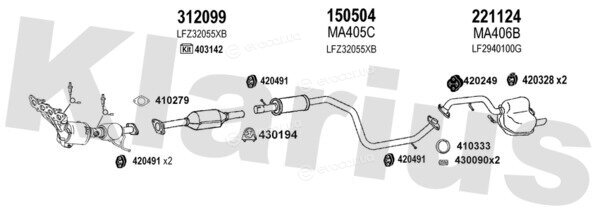 Klarius 570294E