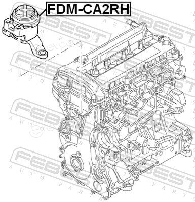 Febest FDM-CA2RH