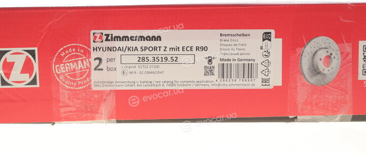 Zimmermann 285.3519.52