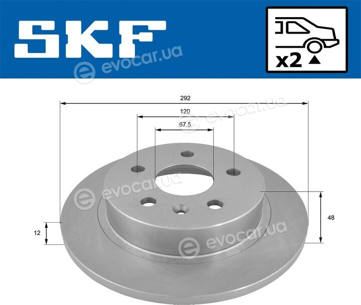 SKF VKBD 90401 S2