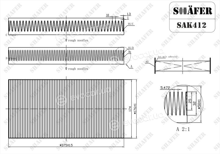 Shafer SAK412