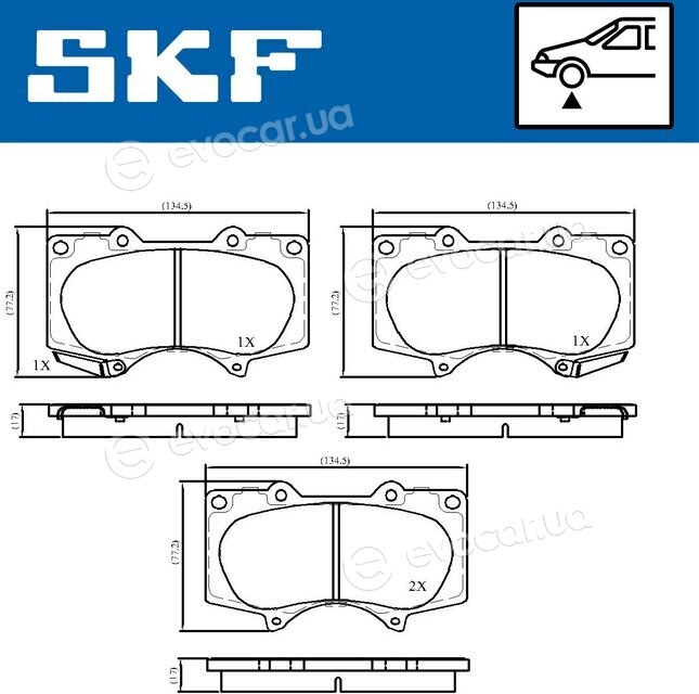 SKF VKBP 80135 A