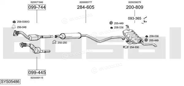 Bosal SYS05486