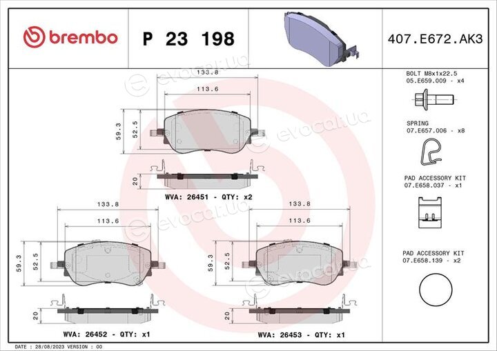 Brembo P 23 198