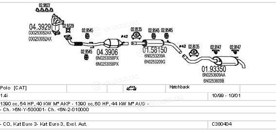 MTS C380404001590