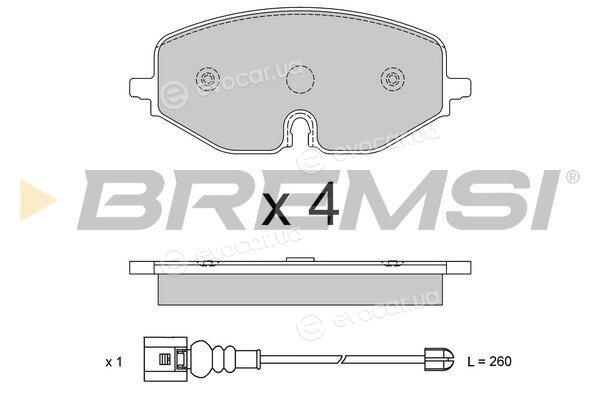 Bremsi BP3987