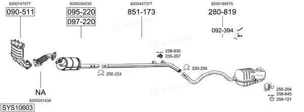 Bosal SYS10603