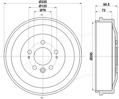 Hella Pagid 8DT 355 303-011