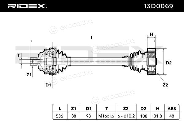 Ridex 13D0069