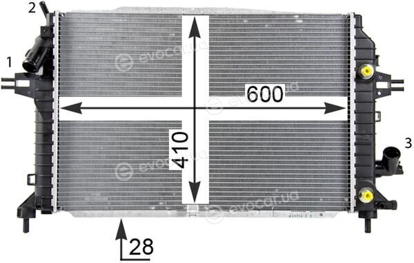 Mahle CR 1857 000P